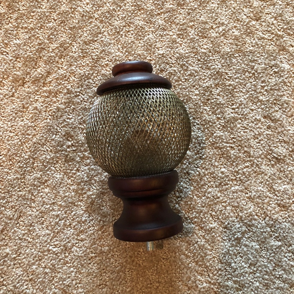 Drapery finials - Picture 5 of 7